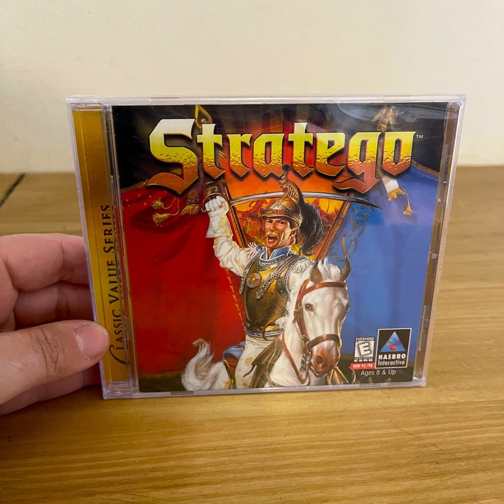 Stratego Windows 95/98 PC Game CD-Rom‎ New Sealed in Package